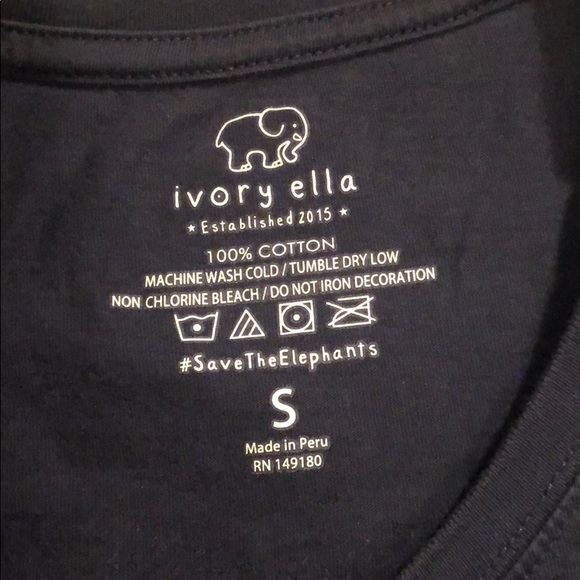 navy blue ivory ella long sleeve!! - Picture 2 of 3